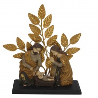  FRIEDVOLLE WEIHNACHT Krippe Heilige Nacht