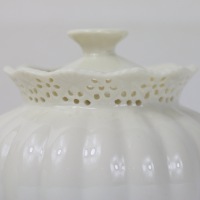  Creamware Zuckerdose 