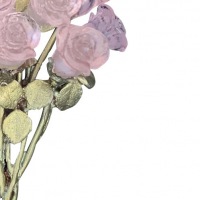  Botanica - Brosche Rosenbouquet rosa