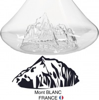  TOPOGRAPHIC Karaffe Mont Blanc