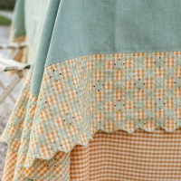  TISCHDECKE PFLEGELEICHT Nastri gelb