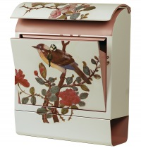  Briefkasten Vogel auf Rosenzweig