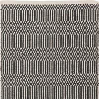  PET-Wik Läufer, schwarz - ecru 70 x 140 cm