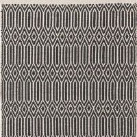  PET-Wik Teppich, schwarz-ecru 200 x 300 cm