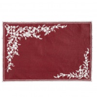  Tischset Venaria Finesse rot