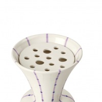  2-er Set Vasen Signatur No2 mit Arrangement Einsatz