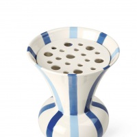  Vase Signatur No2 Blau H 20 cm