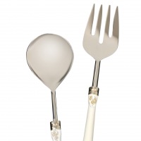  Salatbesteck Avorio