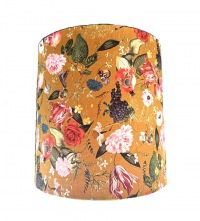  Floral Velvet Lampenschirm