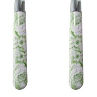  Servierbesteck Kamelia grün