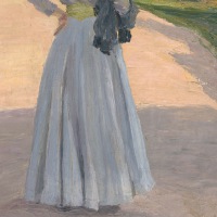  F. Eisengräber - Der Spaziergang (1907) Reproduktion