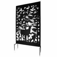  IDYLLE Sichtschutz aus Metall  H186 x B100 cm