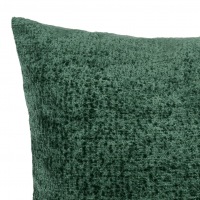  CHENILLE KISSEN Emerald Grün 50 x 50 cm