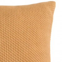  STRICKKISSEN Dorothea mustard 50 x 50 cm 