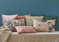  GOBELIN KISSEN Lea blush 50 x 33 cm