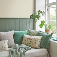  Gobelin Kissen Margerita Pistazie