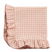  SERVIETTE Gitane Vichy Rosa Corallo