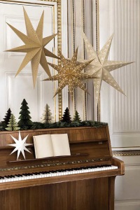  Leuchtender Papierstern No 1