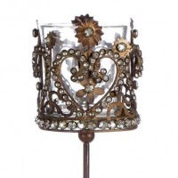  STANDWINDLICHT Baroque H 30 cm