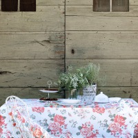  Tischdecke Rose DAmour