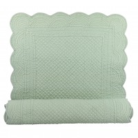  Tischläufer Boutis pastell-grün