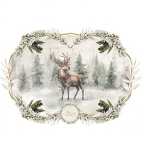  Platzdeckchen Winterwald