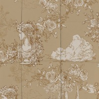  Toile de Jouy Überwurf Antoninette