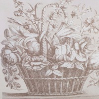  Kissen Chateau Eleganz Obstkorb