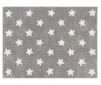  Lorena Canals Teppich Sterne grau 120 x 60 cm