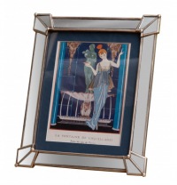  Bilderrahmen und Bild La Fontaine du Coquillage