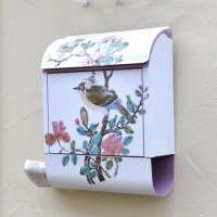  Briefkasten Vogel auf Rosenzweig