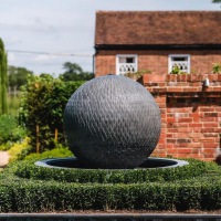  WASSERSPIEL Blätter Ball und Rundes Becken 50-85