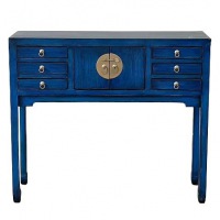  Konsole Yves Vintage blau