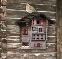  Nistkasten und Futterhaus Alpenhaus