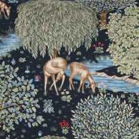  WILLIAM MORRIS COLLECTION The Brook Ink 50 x 50 cm