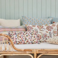  GOBELIN KISSEN Streifen 50 x 33 cm