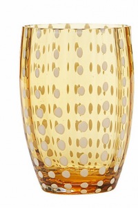  COLOUR und PERLES Gläser 4-er Set Honig