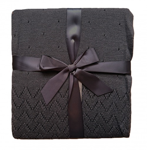  AU MAISON Plaid Miss Loop anthrazit