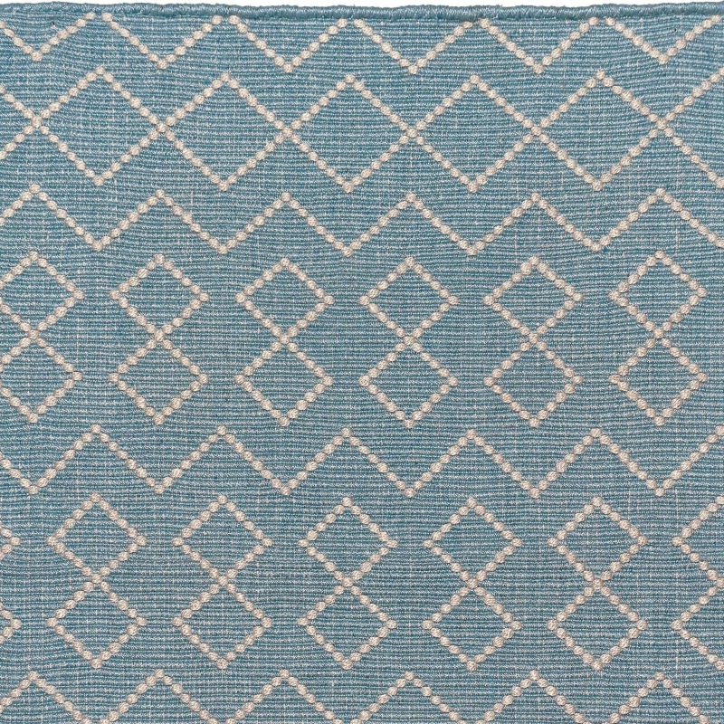  PET - Tunis Läufer  aqua - ecru 60 x 90 cm