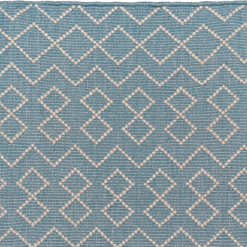  PET - Tunis Läufer  aqua - ecru 70 x 250 cm