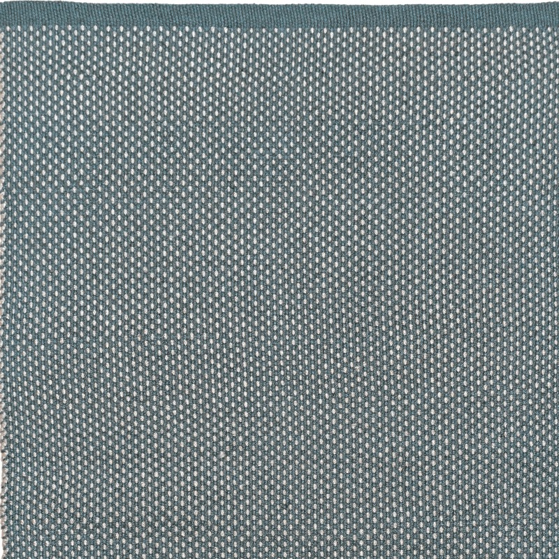  PET - Dots Läufer in petrol-ecru  60 x 90 cm