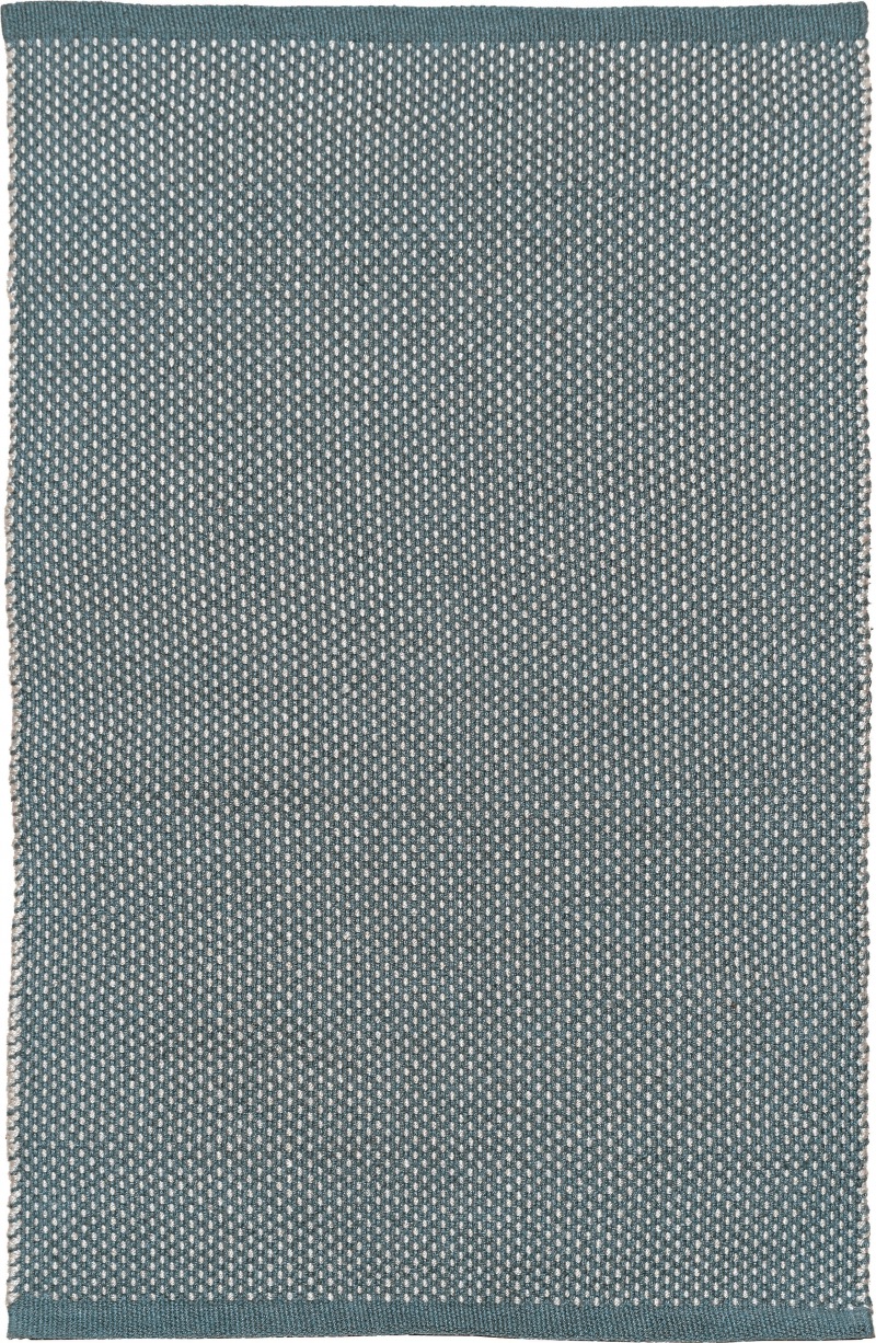  PET - Dots Läufer in petrol-ecru  70 x 140 cm