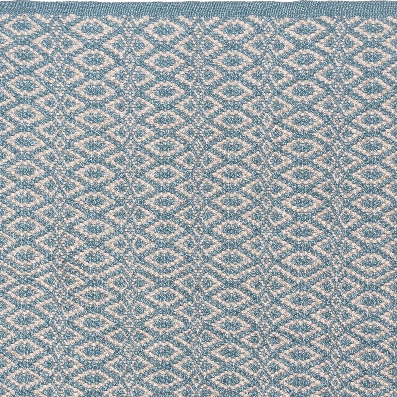  PET - Bergen Läufer aqua-ecru 60 x 90 cm