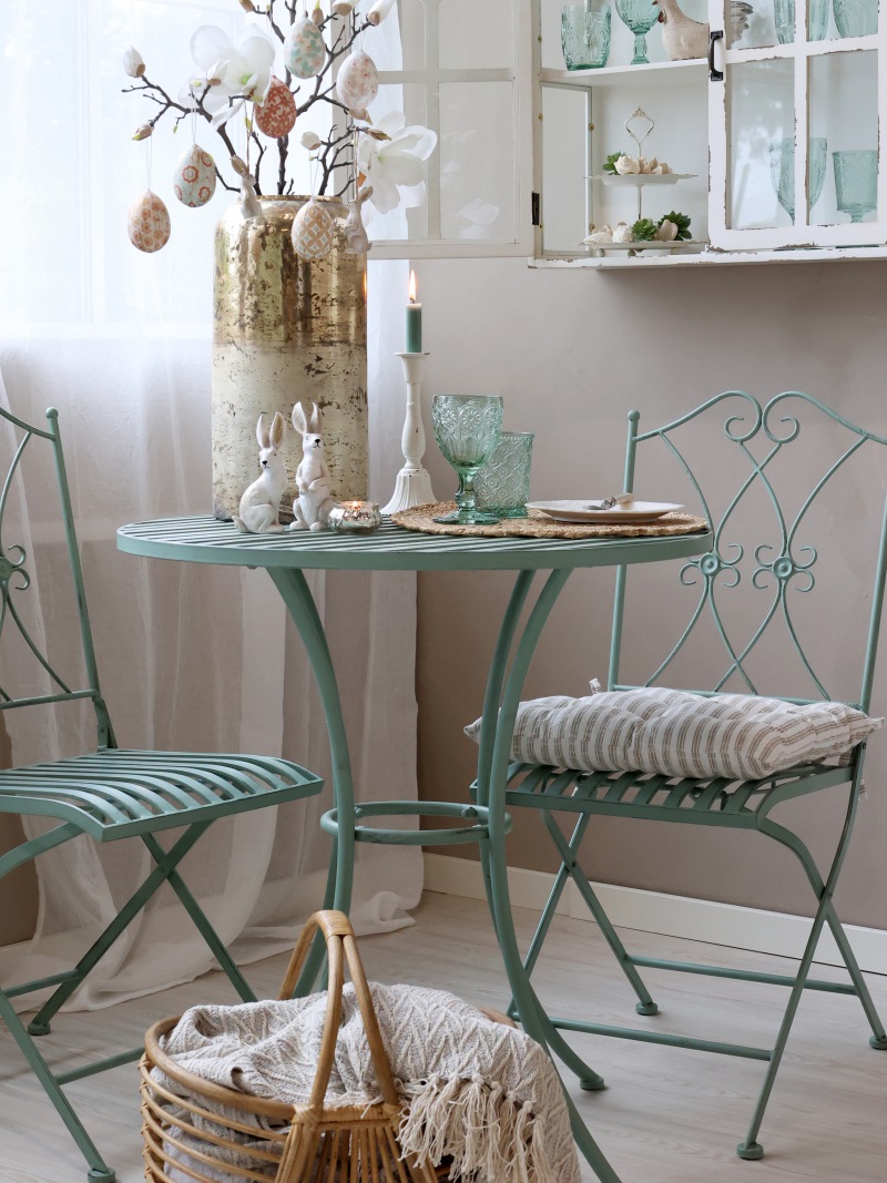  Garnitur Toulon - Set 2 Stühle und 1 Tisch