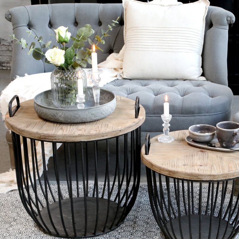  Französisches Sofa dunkel