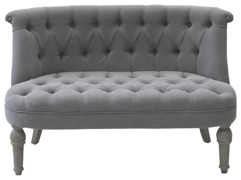  Französisches Sofa dunkel