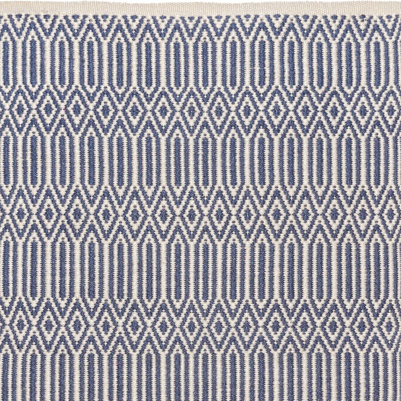  PET - Wik Läufer, blau - ecru, 70 x 140 cm