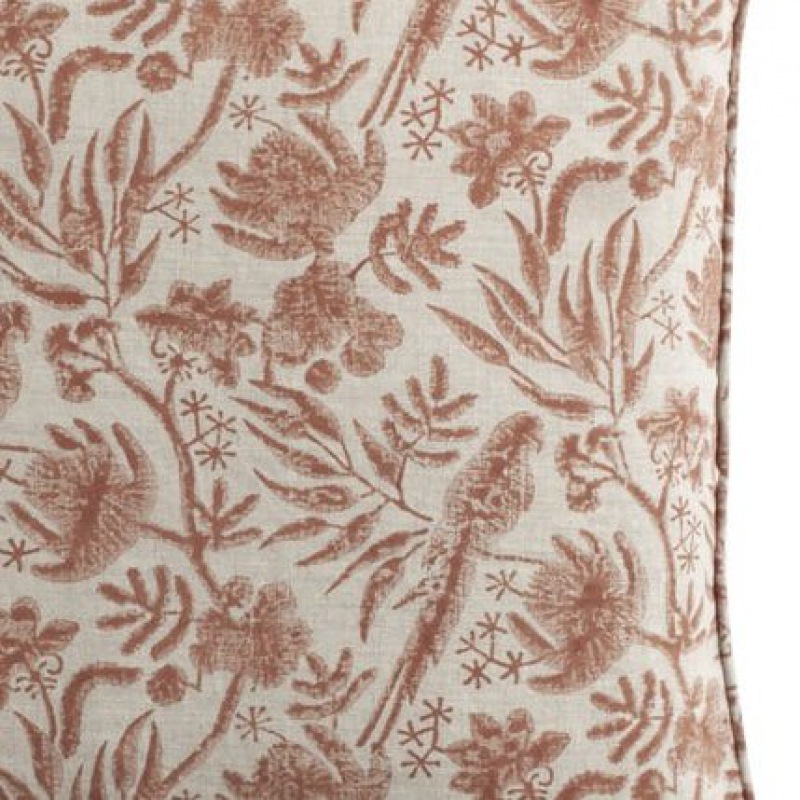  Leinenkissen Parrot 50 x 50 cm 