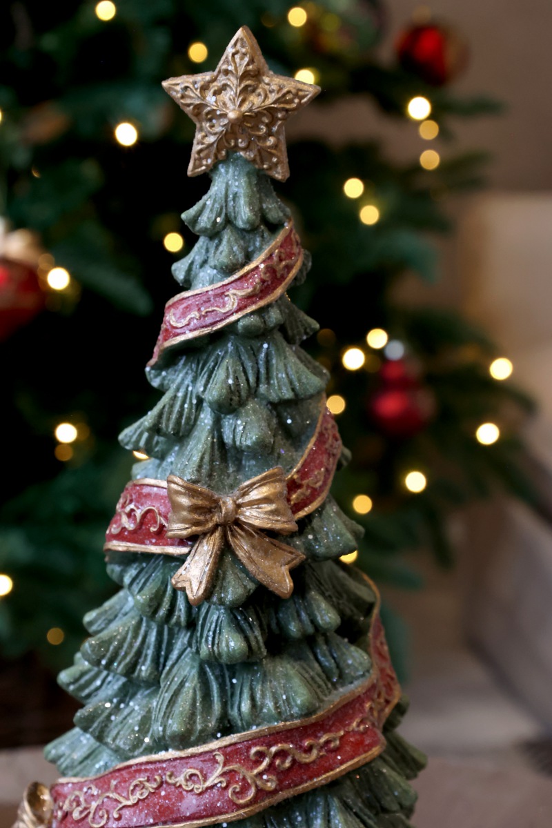  Weihnachtsbaum Schmuckband und Tannengrün