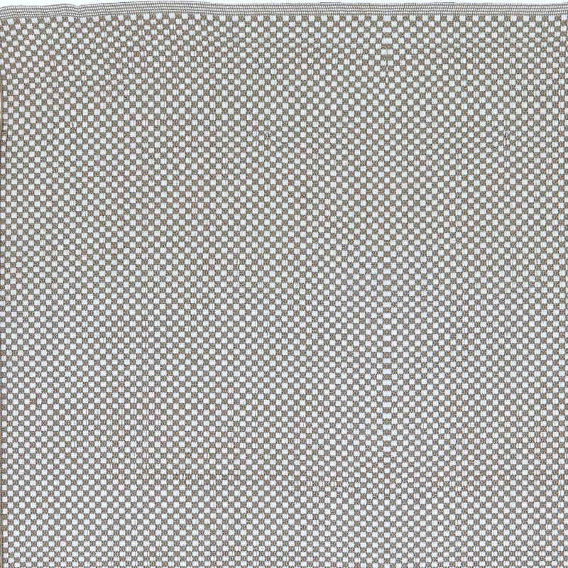  Poly-Läufer Pepita platin/weiss, 70 x 190 cm
